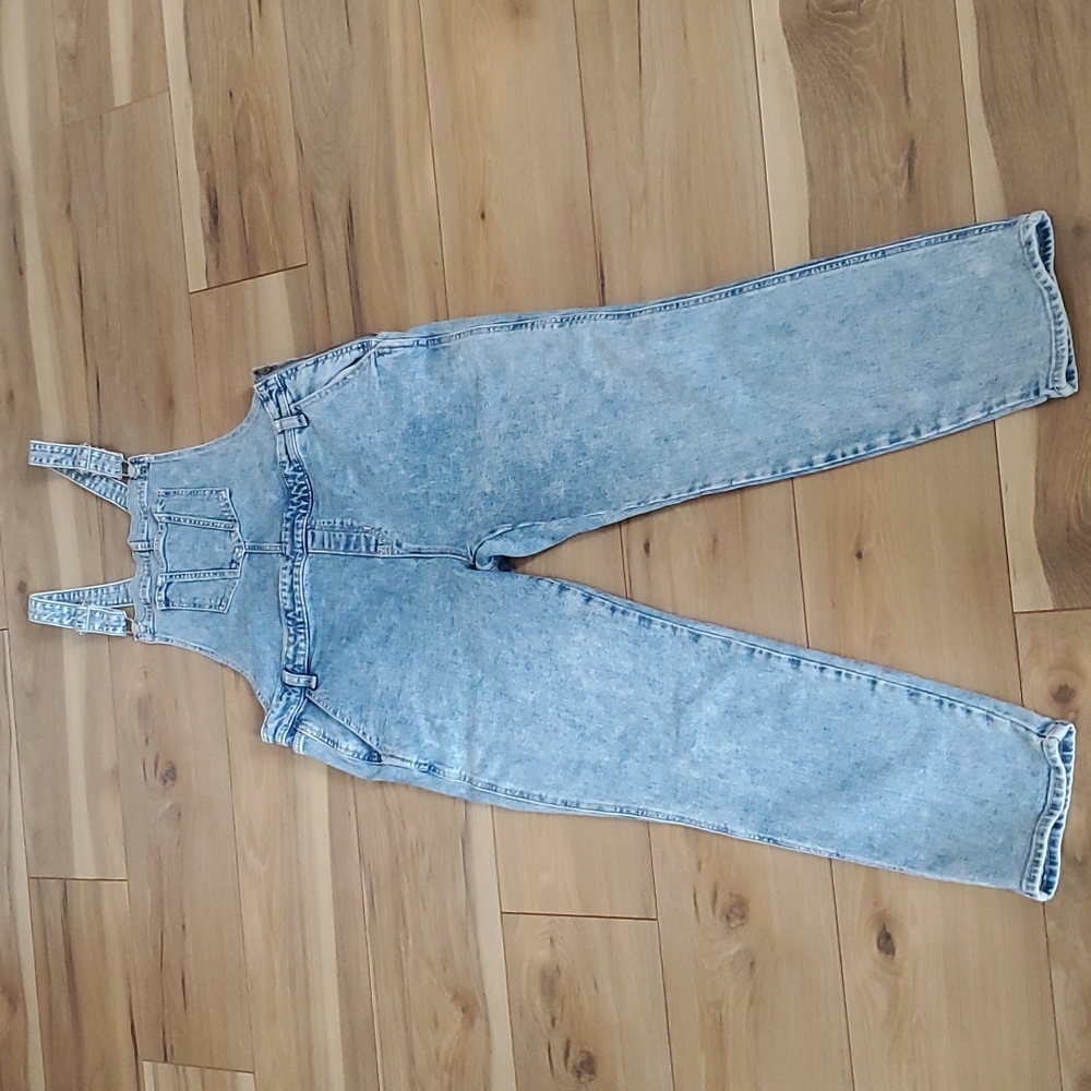Old Navy Stone washed overalls kids 14 or Women's Small